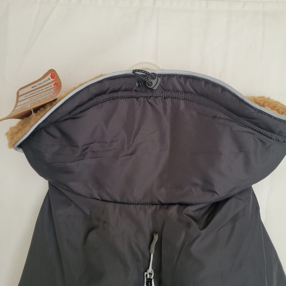 🦮ARCADIA Ultra Adjustable Insulated Coat. Size Large. Blue Silver Black Colors - Picture 10 of 17